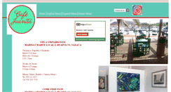 Desktop Screenshot of cafejuanitamexico.com